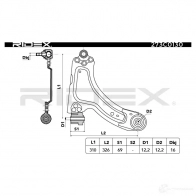 Рычаг RIDEX 41NL 2U 273c0130 1437664688 - Изображение 8