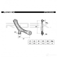 Рычаг RIDEX Z7Z 0X 273c0506 1437666519 - Изображение 4