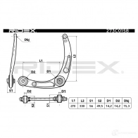 Рычаг RIDEX 7 2MLIPJ 1437699993 273c0158 - Изображение 3