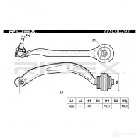 Рычаг RIDEX 1437666910 FWUB EMQ 273c0292 - Изображение 4
