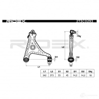 Рычаг RIDEX 273c0293 1437667445 S 1GEZQ - Изображение 7