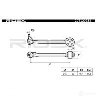 Рычаг RIDEX X1Y Q36 273c0935 1437700005 - Изображение 6