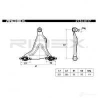Рычаг RIDEX 1437666848 273c0117 82N K6 - Изображение 3