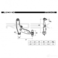 Рычаг RIDEX W3S QF 1437667324 273c0435 - Изображение 6