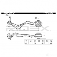 Рычаг RIDEX 273c0074 1437667188 DRGEC Y - Изображение 4
