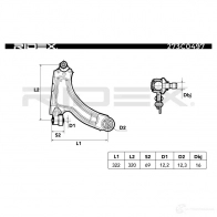 Рычаг RIDEX 18 CSJWO 273c0497 1437667333 - Изображение 7
