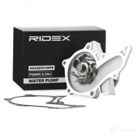 Водяной насос, помпа RIDEX L NGPZL 1437733251 1260w0222 - Изображение 2
