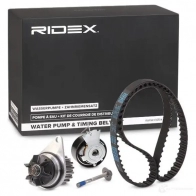 Комплект ремня грм с водяным насосом RIDEX 1437701178 3096w0021 DQ S3HP - Изображение 2