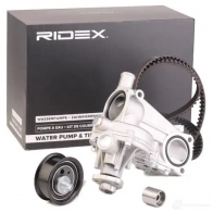 Комплект ремня грм с водяным насосом RIDEX 1437680509 OUEX 1 3096w0313 - Изображение 2