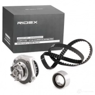 Комплект ремня грм с водяным насосом RIDEX 9 YE9X1 1437701204 3096w0178 - Изображение 2
