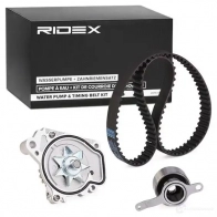 Комплект ремня грм с водяным насосом RIDEX 1437680422 3096w0262 8O C6T - Изображение 2