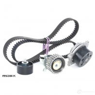 Комплект ремня грм с водяным насосом RIDEX 3096w0127 1437680578 UZQV A