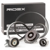 Комплект ремня грм с водяным насосом RIDEX 1437680383 3096w0100 0FVQQJ H - Изображение 2