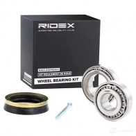 Подшипник ступицы колеса, комплект RIDEX 1437743929 654w0042 WAQA FD - Изображение 2