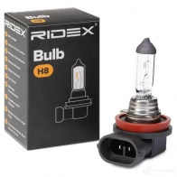 Лампа галогеновая H8 PGJ19-1 35 Вт 12 В RIDEX 1437705409 106B0012 SL MZSWU - Изображение 2
