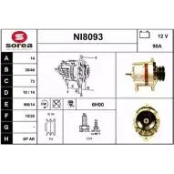 Генератор SNRA NI8093 D0 PLWXC F5FVJ Nissan Vanette (S20) 2 1994 – 1999