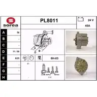 Генератор SNRA PL8011 1228719817 D6PN5C P L8011