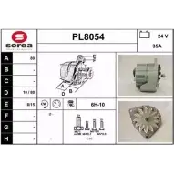 Генератор SNRA P L8054 1228719959 7QYGXUW PL8054