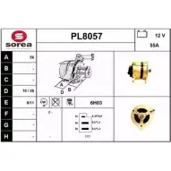 Генератор SNRA 1228719965 PL8 057 PL8057 RYVPI