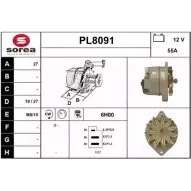Генератор SNRA 1228720033 PL8 091 P4Y0X PL8091