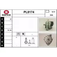 Генератор SNRA PL8174 1228720249 PL 8174 IGZDA7W
