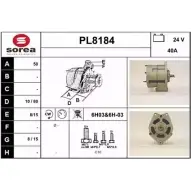 Генератор SNRA PL8 184 FZ9SRD3 PL8184 1228720303