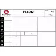 Генератор SNRA P L8292 PL8292 1228720399 PLYQQC