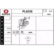 Генератор SNRA QJSQ4 PL 8339 PL8339 1228720569