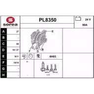 Генератор SNRA PL8350 1228720645 S2TUB PL83 50