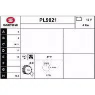 Стартер SNRA 1228720859 A98JPP PL9021 PL 9021