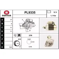 Стартер SNRA P L9335 WK02ZM5 1228721929 PL9335
