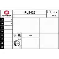 Стартер SNRA 1228722089 6RTNBMK PL9426 PL 9426