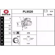 Стартер SNRA PL9520 PL95 20 1228722397 KPFK0
