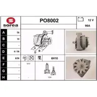 Генератор SNRA P O8002 1228722837 PO8002 9I29G