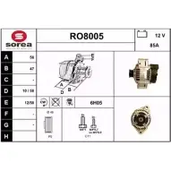 Генератор SNRA RO8005 RO80 05 1228725855 YWZTSQ