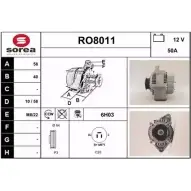 Генератор SNRA 1228725889 RO8011 HYFKYVQ R O8011