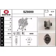 Генератор SNRA SZ8000 SZ80 00 SSS8RO 1228727083