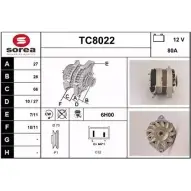 Генератор SNRA TC8022 1228728313 TC8 022 N5E30