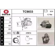 Стартер SNRA TC 9033 TC9033 Peugeot 405 2 (4B) Седан 1.9 D 71 л.с. 1997 – 1999 O9WDPQ