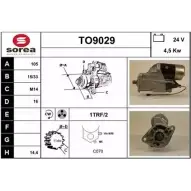 Стартер SNRA TO9029 T O9029 1228731245 XOT51M