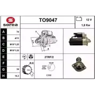 Стартер SNRA T O9047 Y7KJZSW TO9047 Toyota Avensis (T220) 1 Хэтчбек 2.0 D (CDT220) 115 л.с. 2002 – 2003