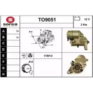 Стартер SNRA 0Z80R Toyota Corolla (E120) 9 Седан TO 9051 TO9051