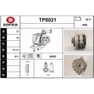Генератор SNRA TP8 021 TP8021 1228731849 G4MTHZP