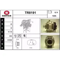 Генератор SNRA TR819 1 TR8191 1228732927 0RQN1