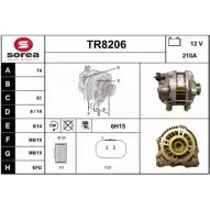 Генератор SNRA 1228733045 TR820 6 TR8206 FO3IRRK