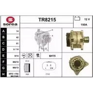 Генератор SNRA TR8215 1228733103 7Z6RM0 TR8 215