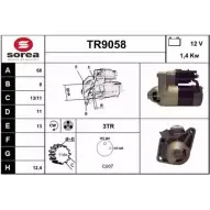 Стартер SNRA TR90 58 G1BWV9 Renault Espace (JK0) 4 Минивэн 3.5 V6 (JK00. JK0F. JK0P. JK0S. JK0W) 241 л.с. 2002 – 2025 TR9058