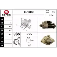 Стартер SNRA 1MC0UW TR9080 ED4J L Renault Megane (BZ) 3 Хэтчбек 1.6 dCi (BZ00. BZ12) 130 л.с. 2011 – 2025