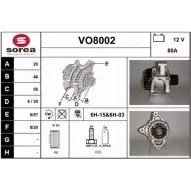 Генератор SNRA VO800 2 Volvo S40 1 (644) Седан 1.8 116 л.с. 2001 – 2003 M32MQW VO8002