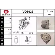 Генератор SNRA 1228735423 VO 8026 VO8026 O2RVP